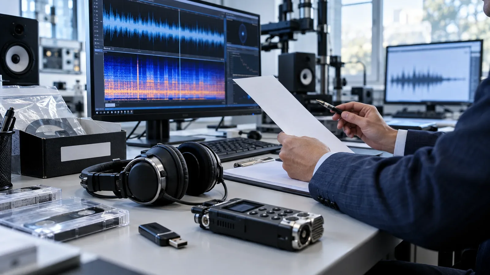 Рецензия на фоноскопическую экспертизу: лабораторный анализ объекта экспертизы